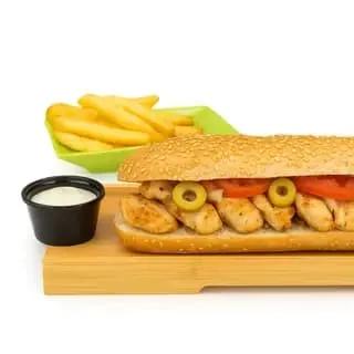 Sandwich poulet Mhamer
