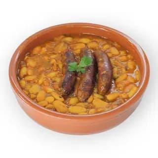 Haricots aux saucisses