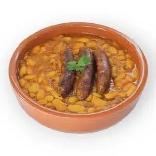 Haricots aux saucisses