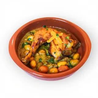 Tajine Poulet Mkalli