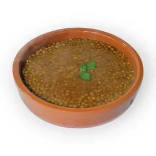 Lentilles au khlii