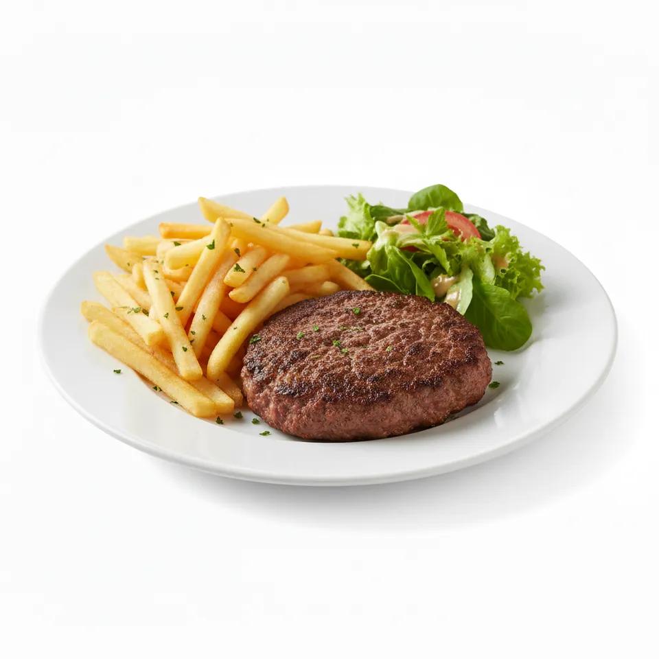 Plat Steak à Cheval