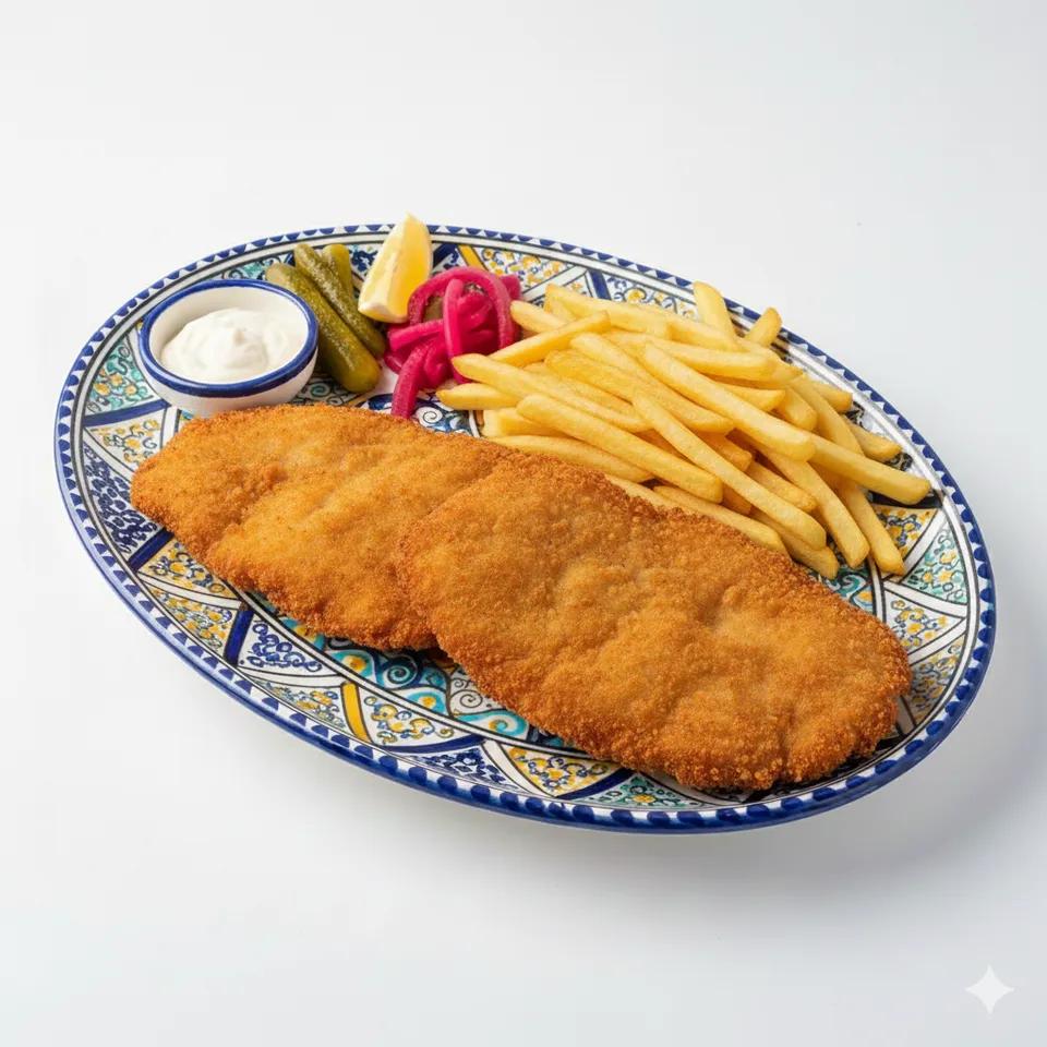 Plat Escalope à la Milanaise