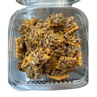 Salé fromage graines