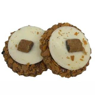 Sablé cigar chocolat blanc feuilletine