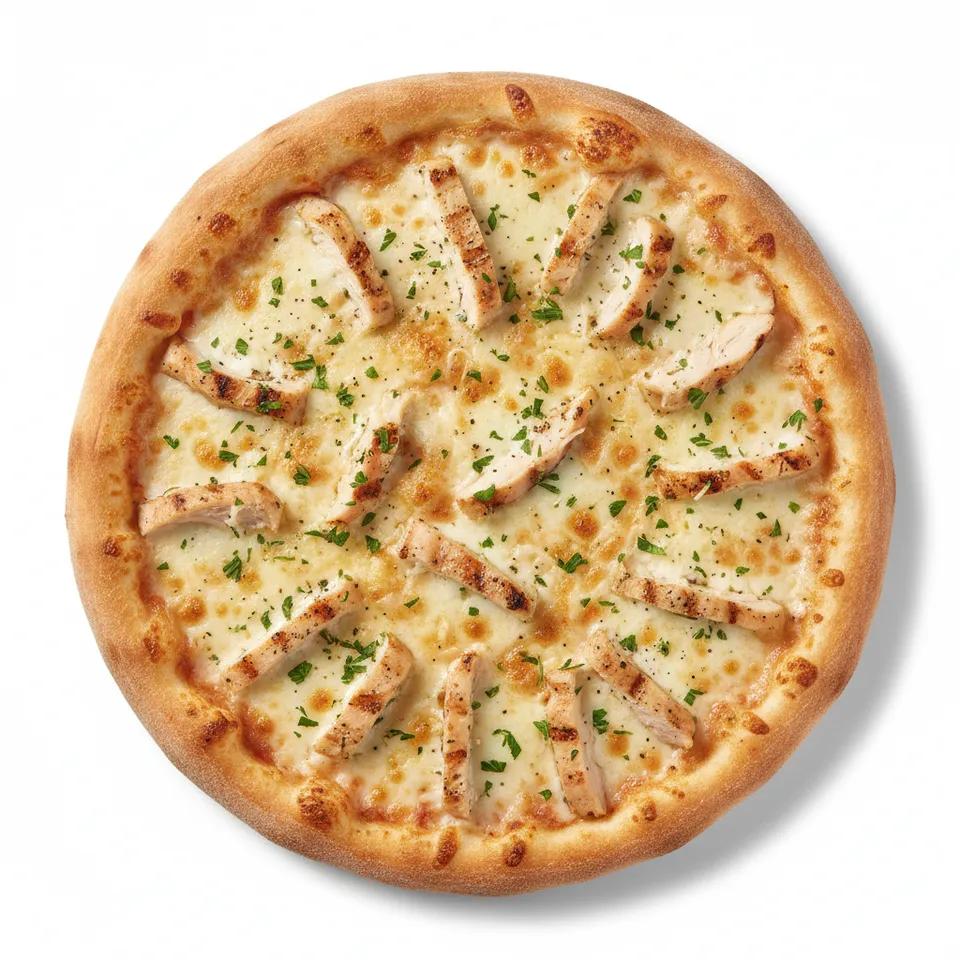 Chicken Alfredo Pizza