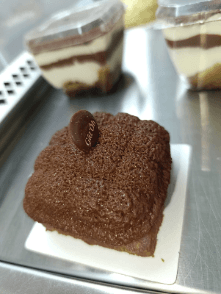 Gâteau croustillant chocolat