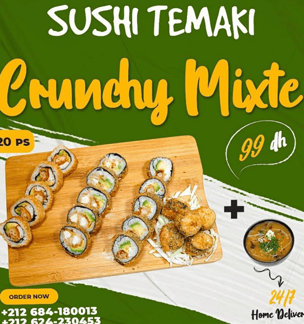 Crunchy Mixte Sushi