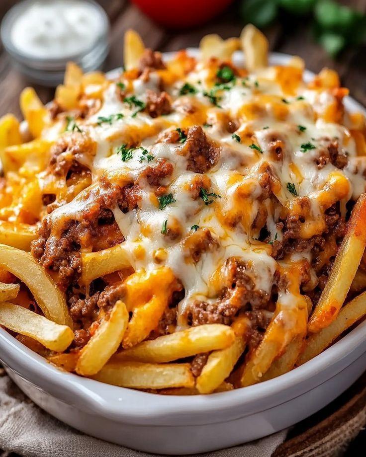 Cheesy Fries Viande Hachée