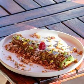 Crêpe Kunafa Pistache