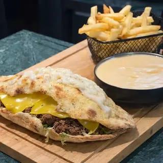 Sandwich Viande Hachée cheesy