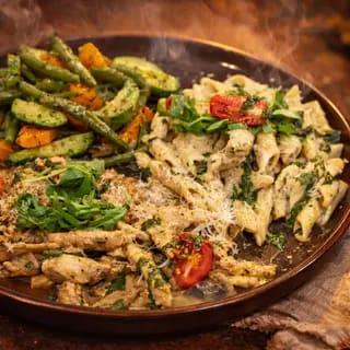 Plat émincé de poulet