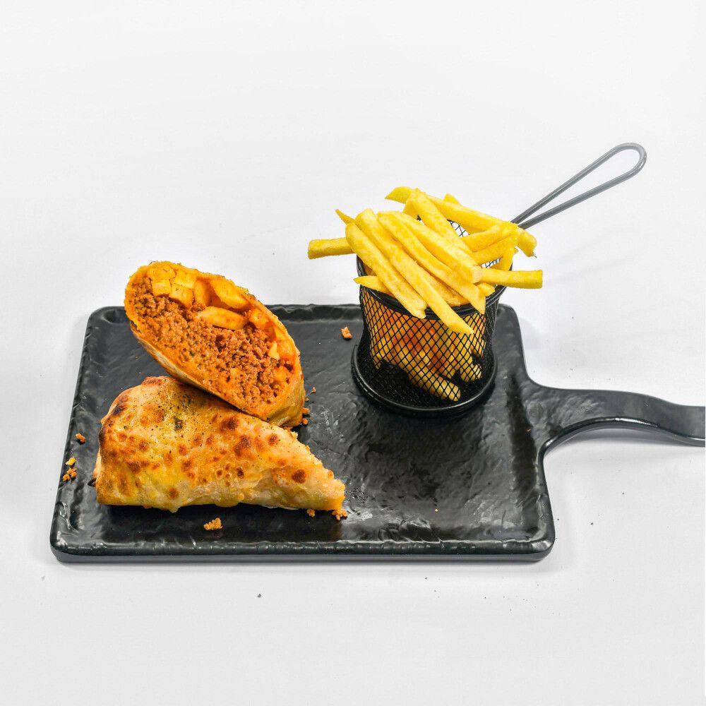 Tacos gratiné Viande Hachée