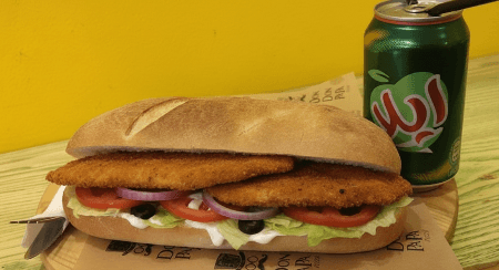 Sandwich Escalope Panée