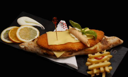 Baguette Farcie Escalope Panée