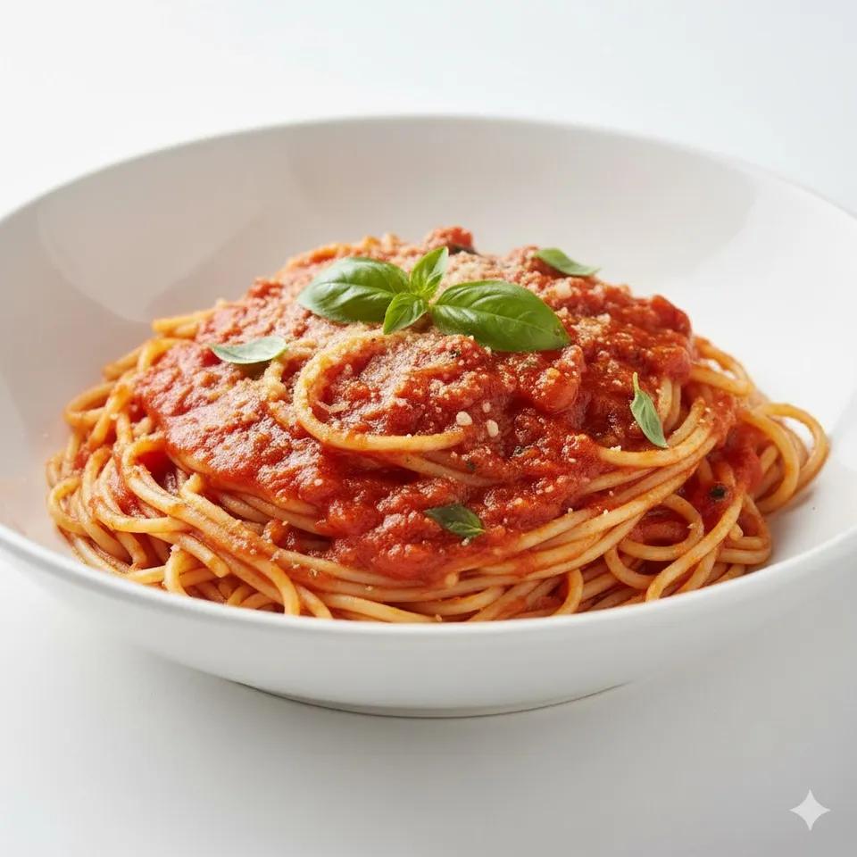 Spaghetti sauce rouge