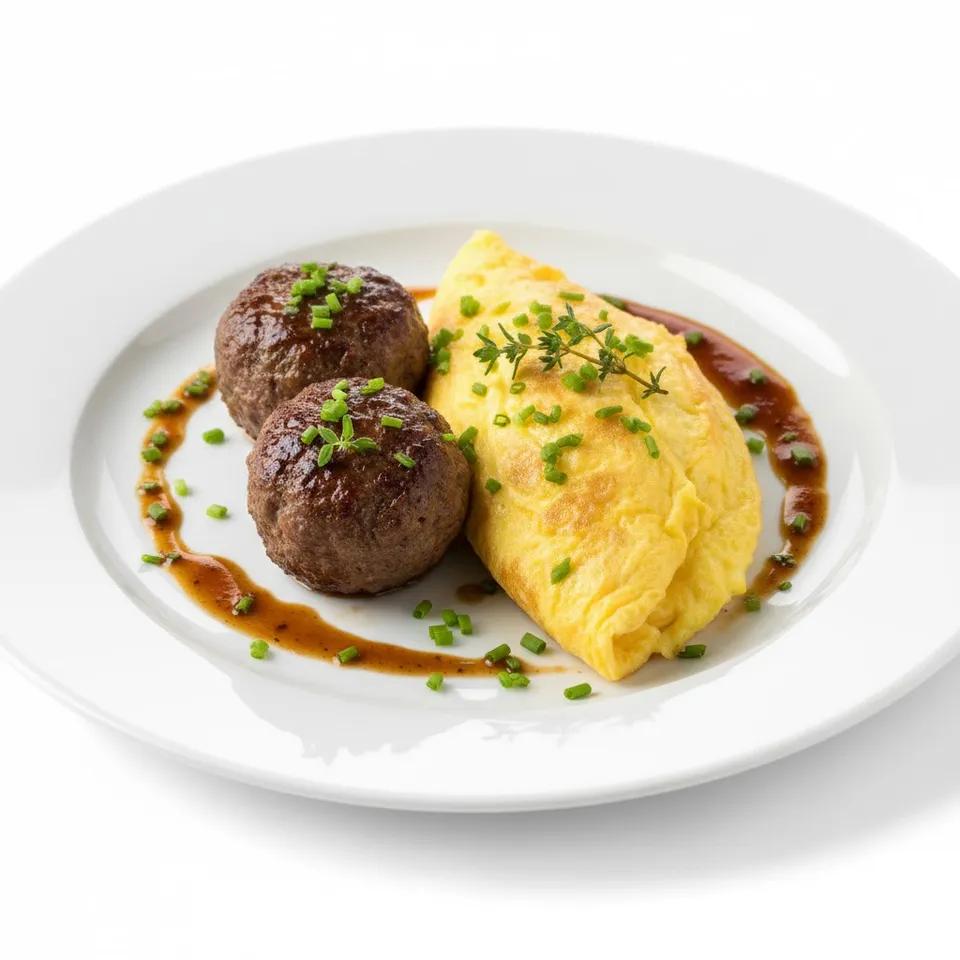 Plat Viande Hachée Omelette