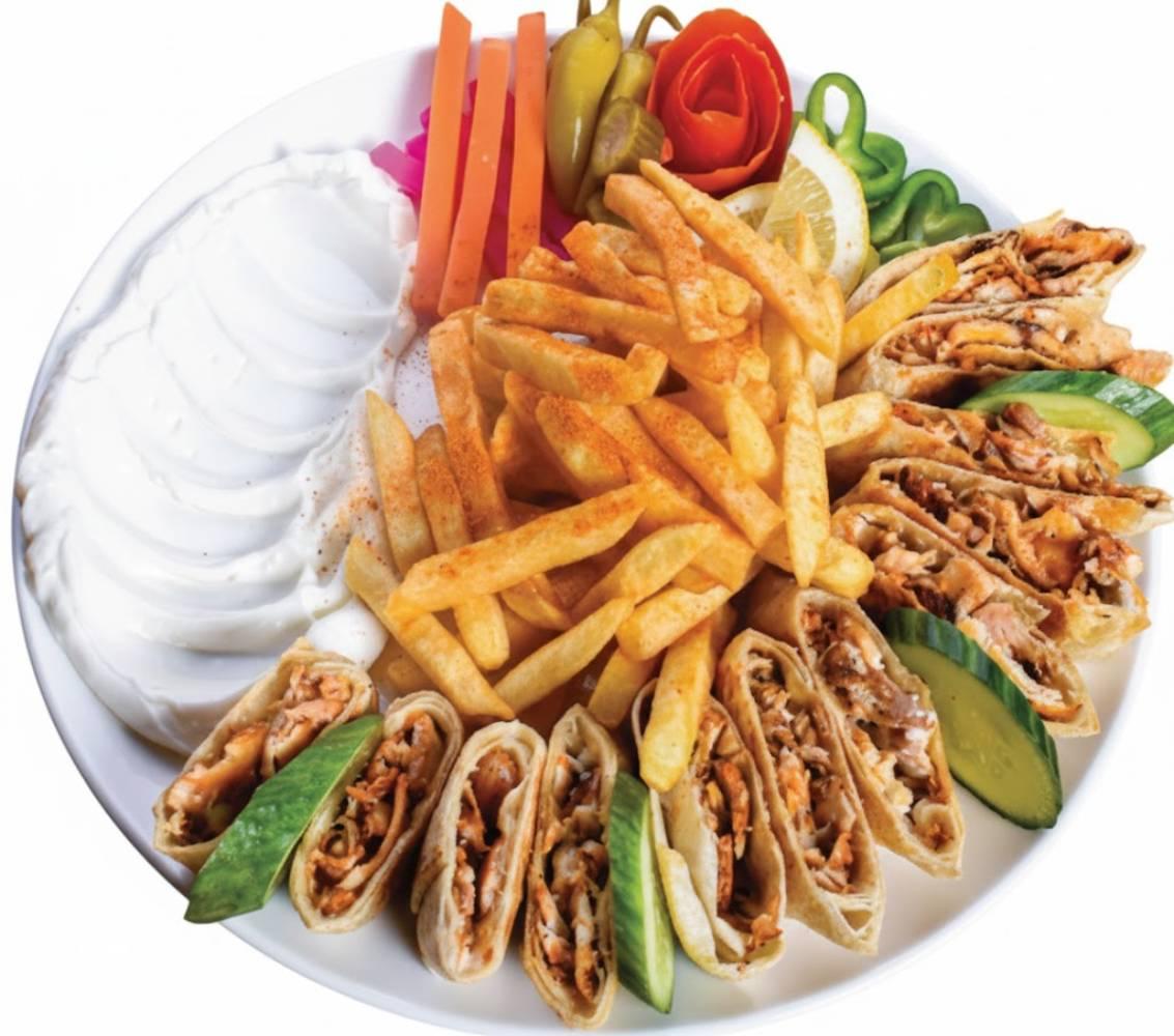 Shawarma plat arabe