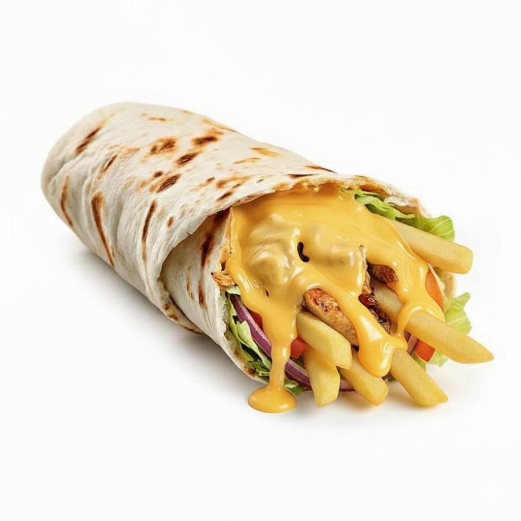 Shawarma frites fromage
