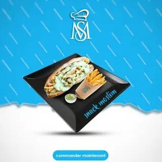 Sandwich Sépia + Frites