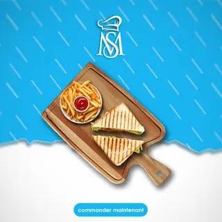Panini Fromage + Frites