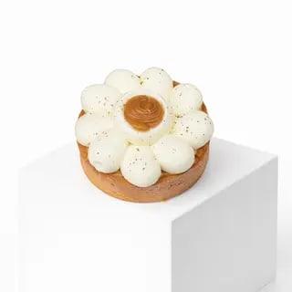 Tarte vanille caramel beurre salé