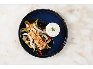 Wok Crevettes Calamars