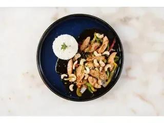 Wok Poulet Ananas