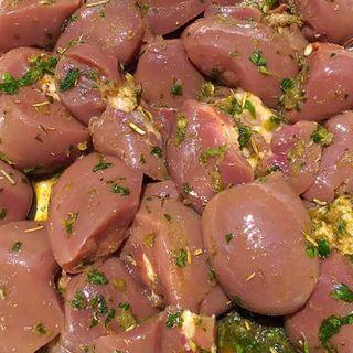 Rognon de  veau Brochettes Marinée /250g