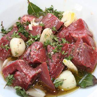 Brochettes de cœur de veau Mariné 250g