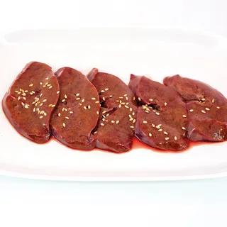 Tranche de foie de veau marinés 250g