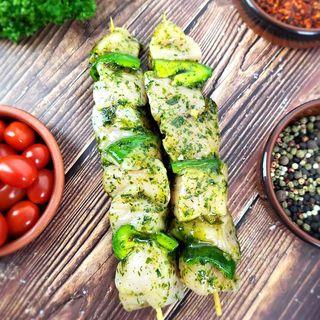 Brochettes de dinde aux poivrons sauce provençale /250g