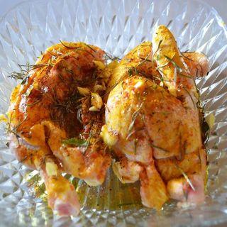 Coquelets Demi-Cuit avec sauce Barbecue/Pièce