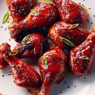 Pilons de poulet Demi-Cuit avec sauce Mexicaine 250g
