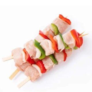 Brochettes de poulet au légume 250g