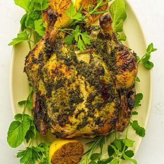 Coquelets Demi-cuit avec sauce provençale/Pièce