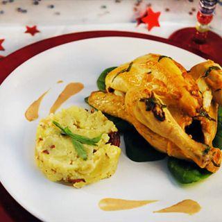 Coquelets Demi-Cuit avec sauce Mexicaine /Pièce