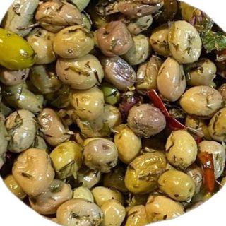 Olives Manzanilla marinées /100g