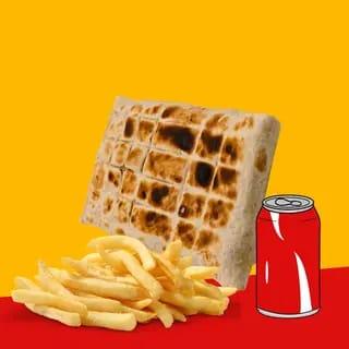 Menu Tacos Solo + frite + soda