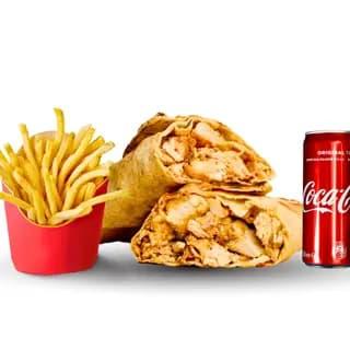 Menu Combo Tacos poulet royal + Soda + Frite