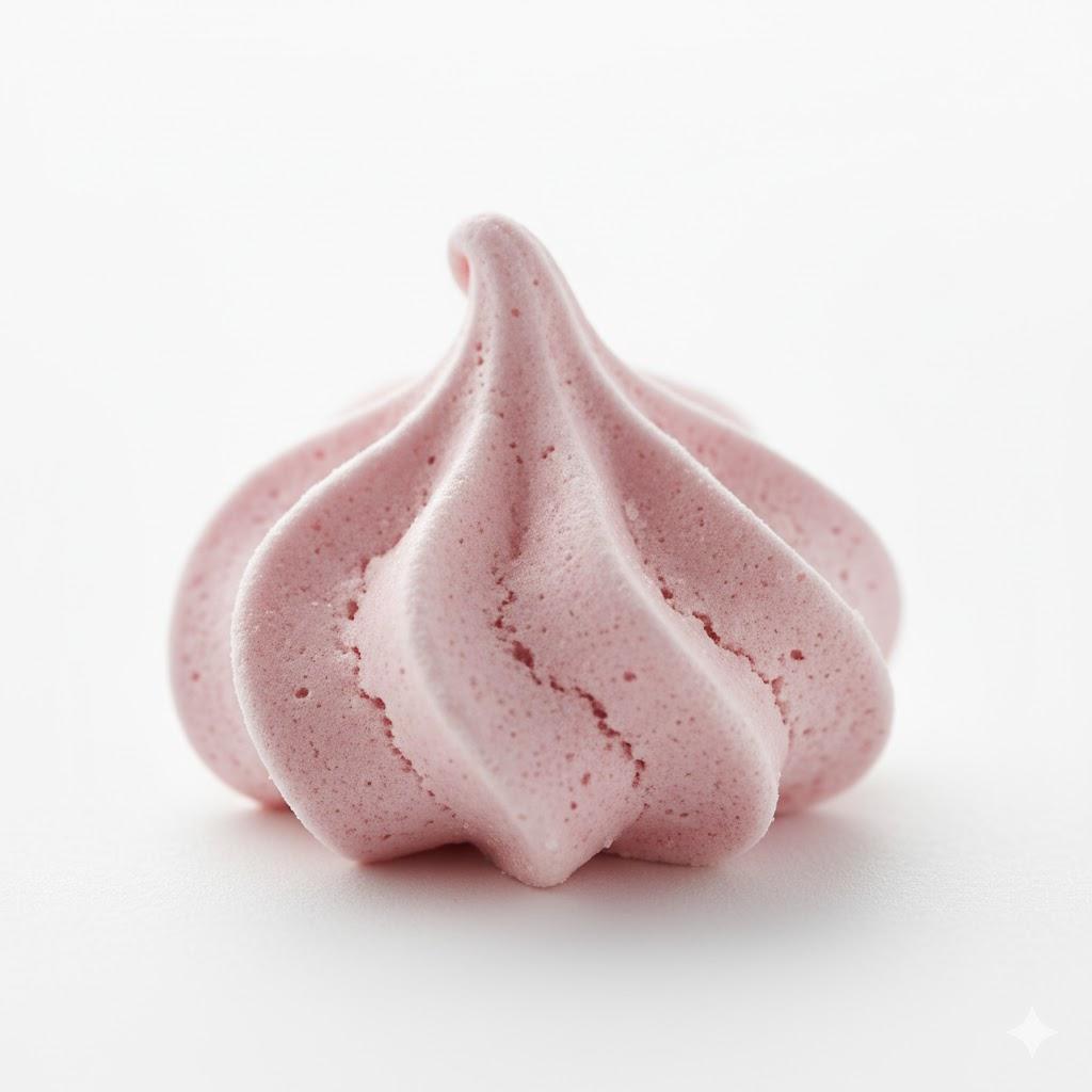 Meringue à la fraise