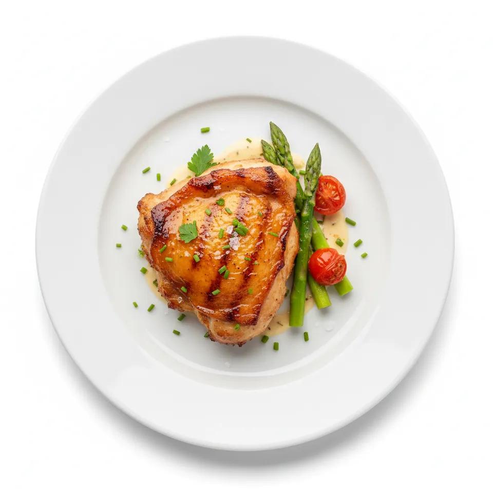 Filet de poulet au plat