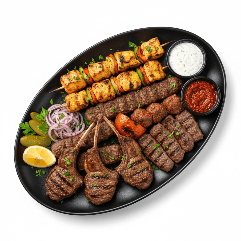 Plat mixte grillades 2 personnes