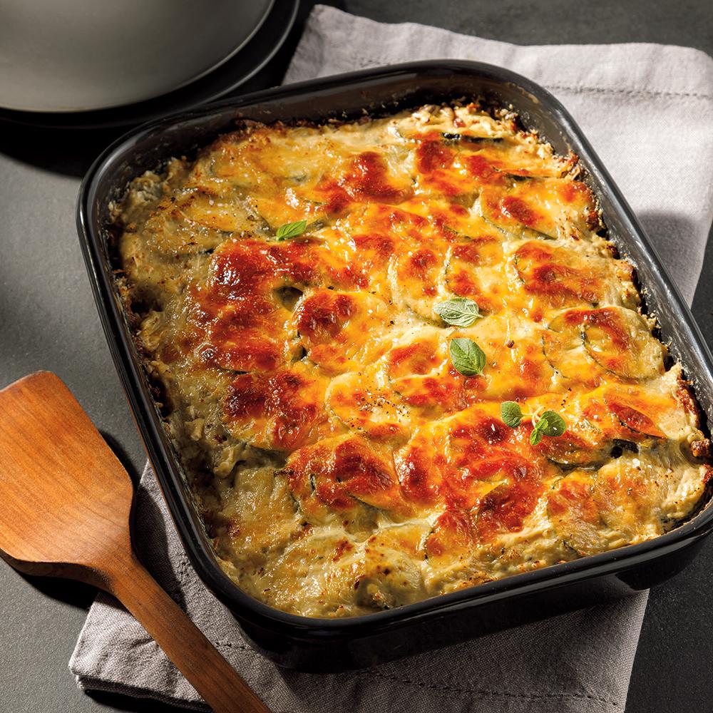 Gratin aux Crevettes