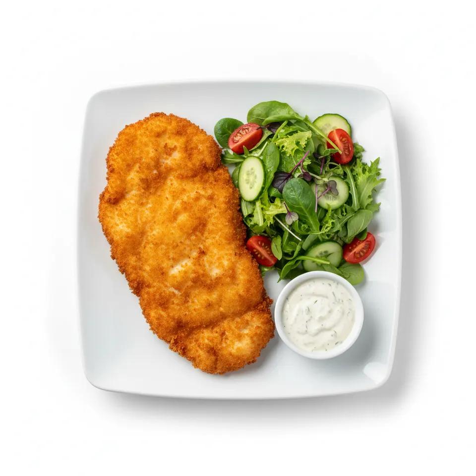 Plat Poulet Pané