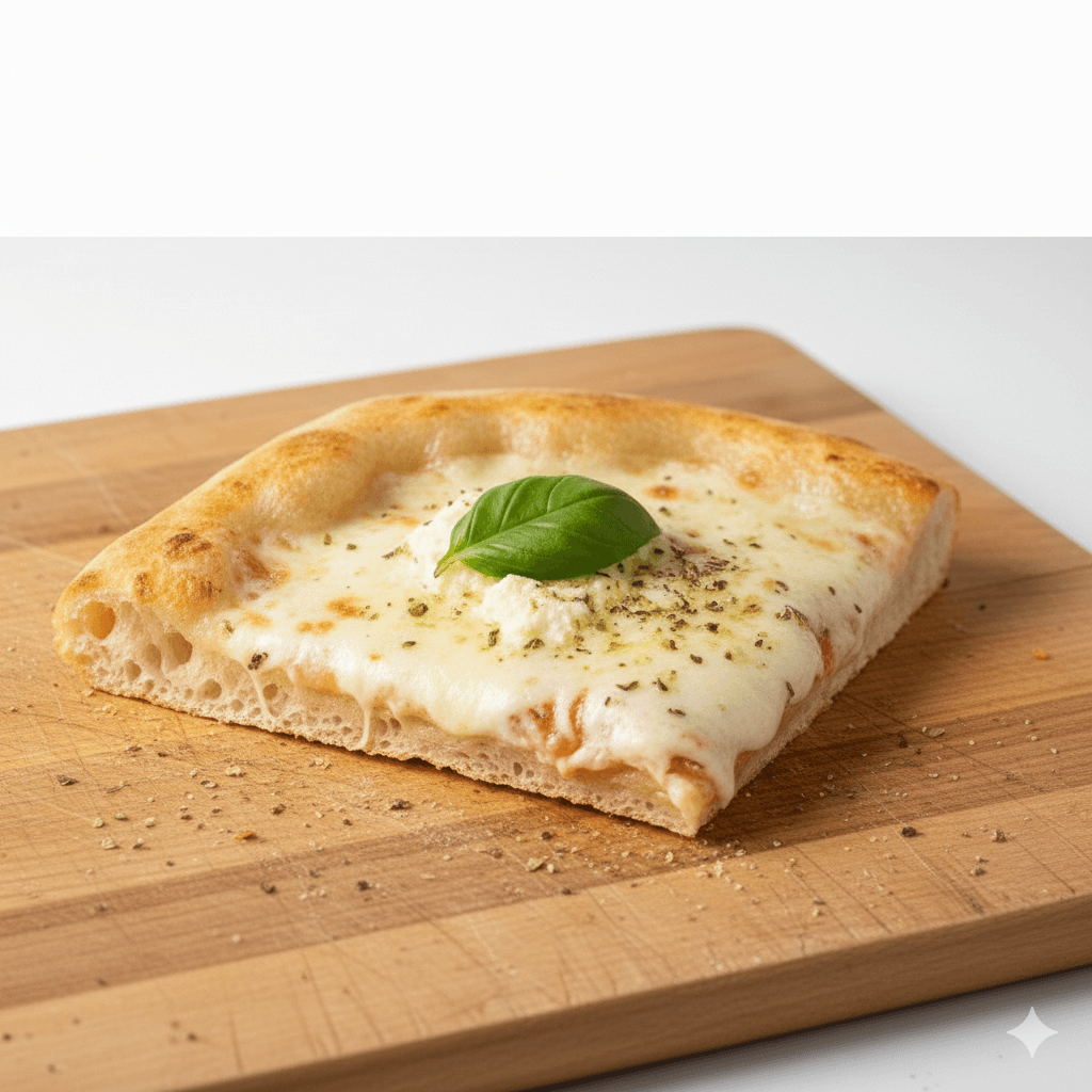 Pizza Carrée Blanche