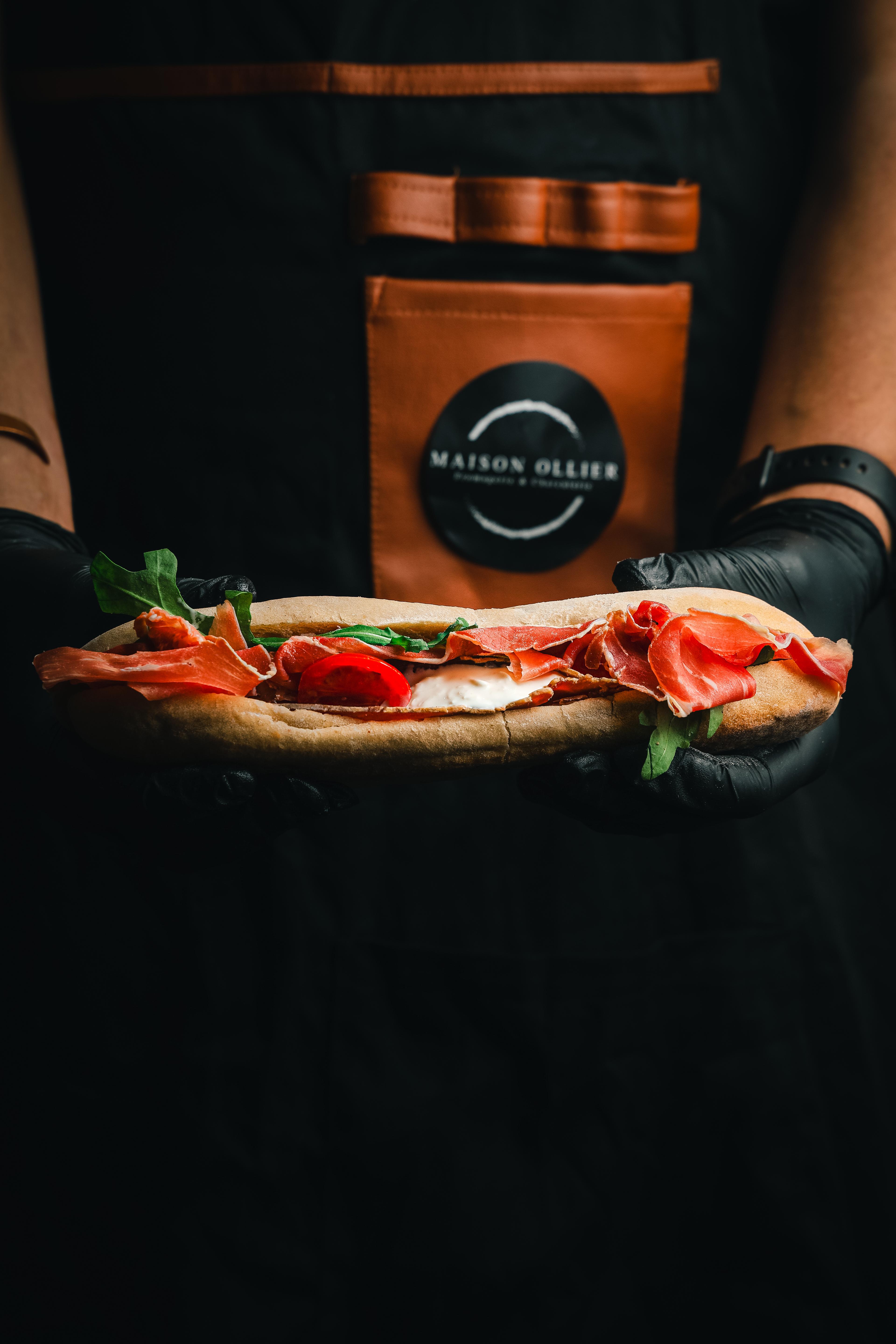 Sandwich Italien Jambon Cru