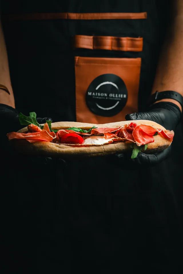 Sandwich Italien Jambon Cru