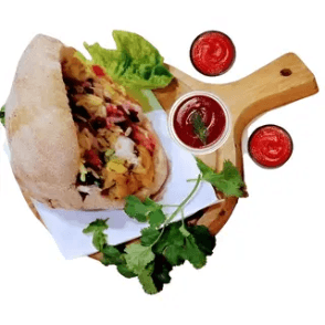 Sandwich sardine maakouda légumes