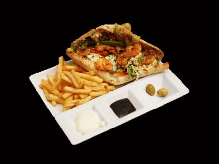 Sandwich Crevettes Grillées